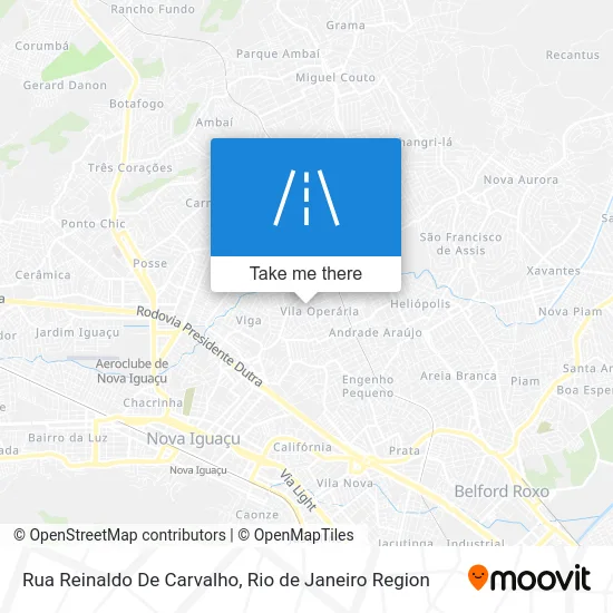 Rua Reinaldo De Carvalho map