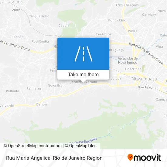 Rua Maria Angelica map