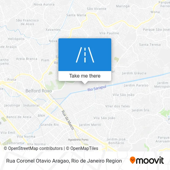 Rua Coronel Otavio Aragao map