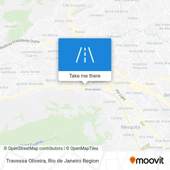 Travessa Oliveira map