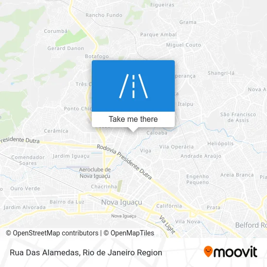 Rua Das Alamedas map
