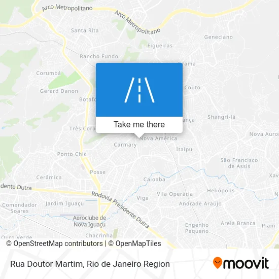 Rua Doutor Martim map