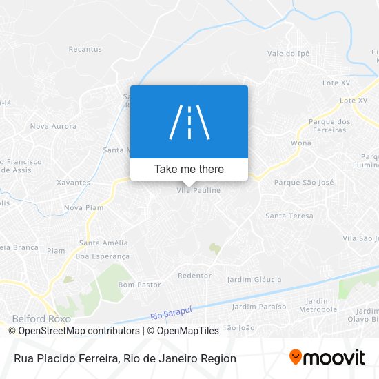 Rua Placido Ferreira map