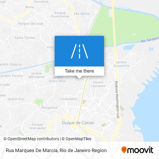 Mapa Rua Marques De Marcia