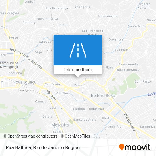 Rua Balbina map