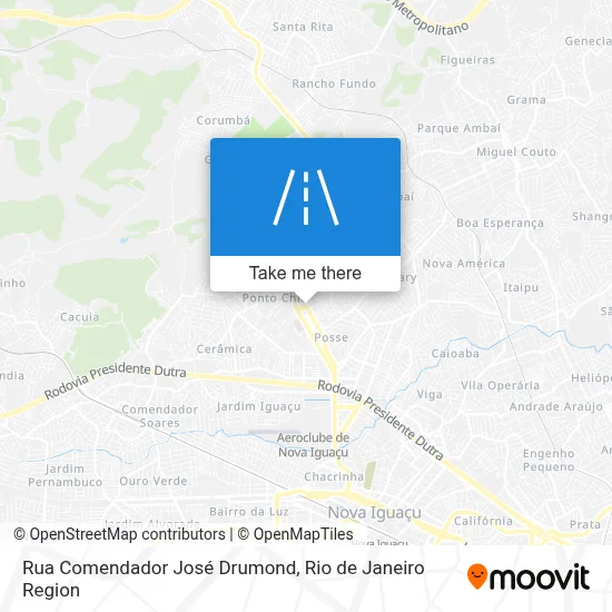 Rua Comendador José Drumond map