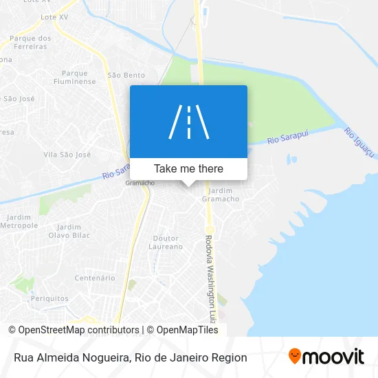 Rua Almeida Nogueira map