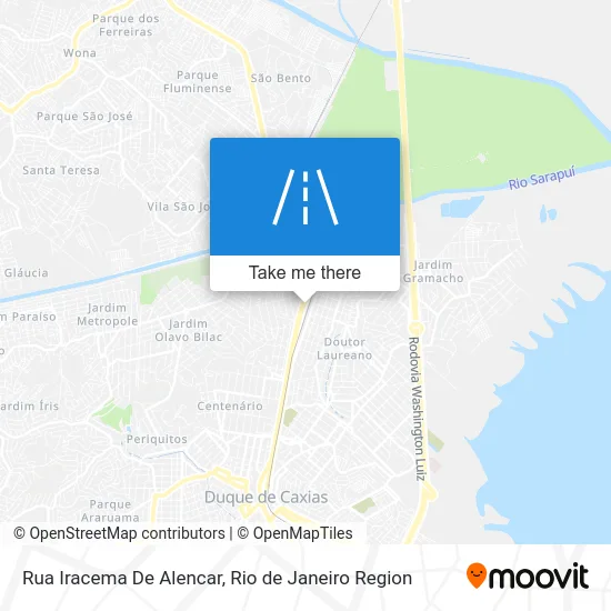 Rua Iracema De Alencar map