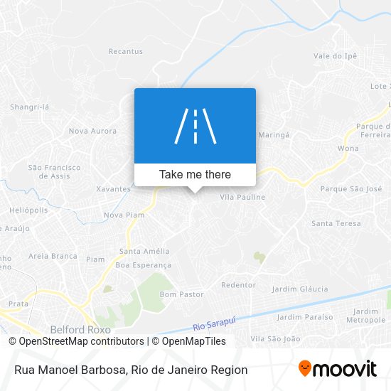 Rua Manoel Barbosa map