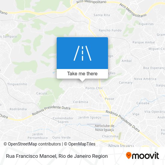 Rua Francisco Manoel map