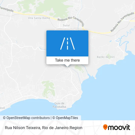 Rua Nilson Teixeira map