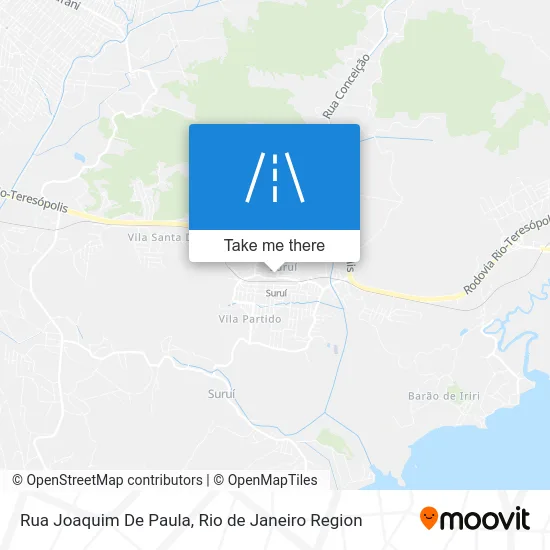 Rua Joaquim De Paula map