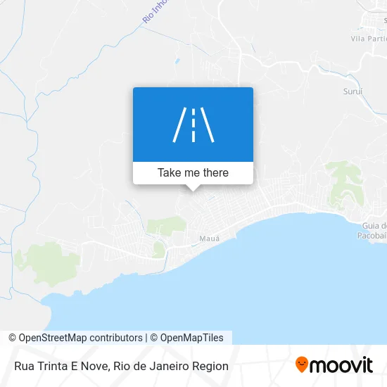 Rua Trinta E Nove map