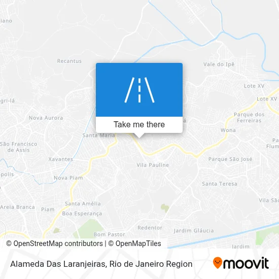 Alameda Das Laranjeiras map