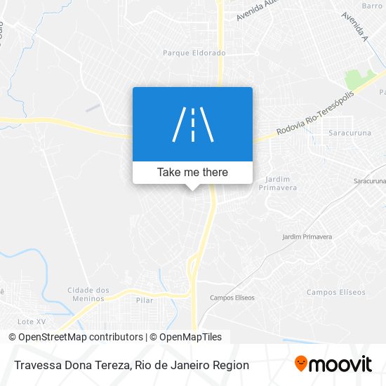 Travessa Dona Tereza map