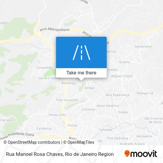 Rua Manoel Rosa Chaves map