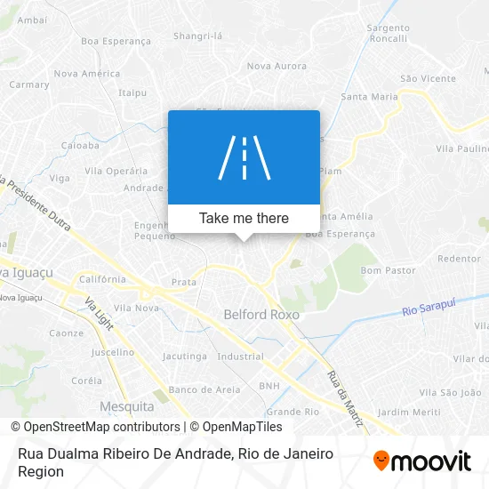 Rua Dualma Ribeiro De Andrade map