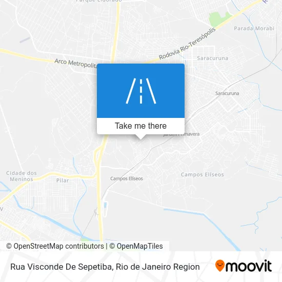 Rua Visconde De Sepetiba map