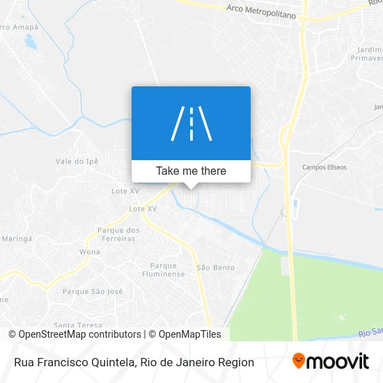 Rua Francisco Quintela map