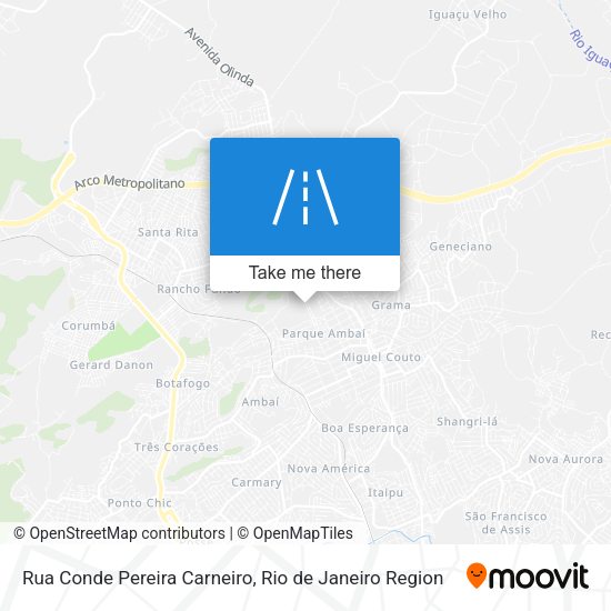 Rua Conde Pereira Carneiro map