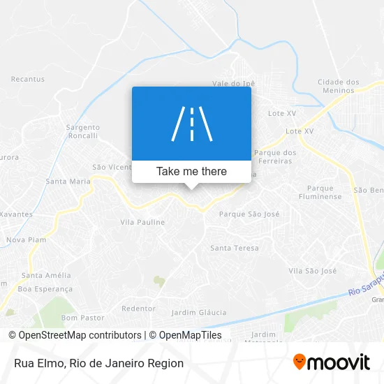 Rua Elmo map