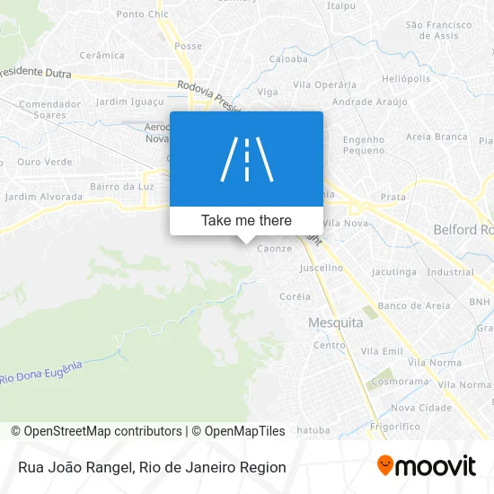 Rua João Rangel map