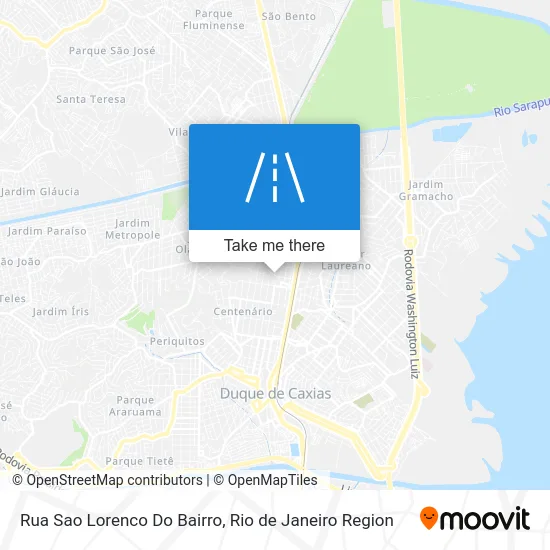 Rua Sao Lorenco Do Bairro map