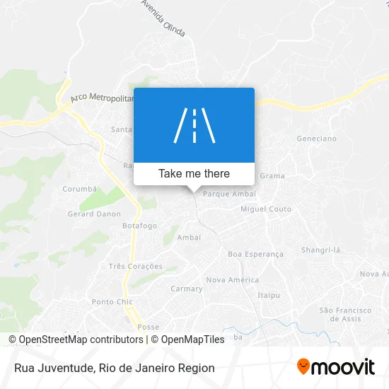 Rua Juventude map
