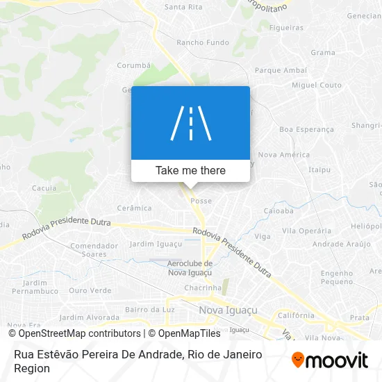 Rua Estêvão Pereira De Andrade map