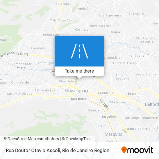 Rua Doutor Otávio Ascoli map