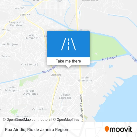 Rua Airidio map
