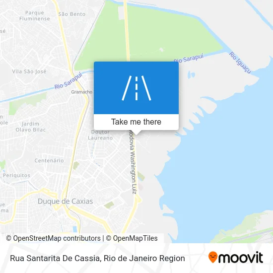 Rua Santarita De Cassia map