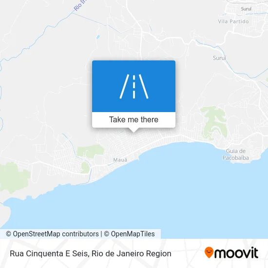 Rua Cinquenta E Seis map