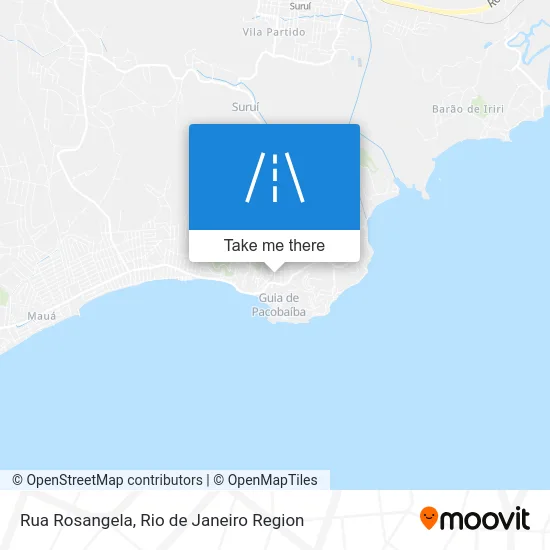 Rua Rosangela map