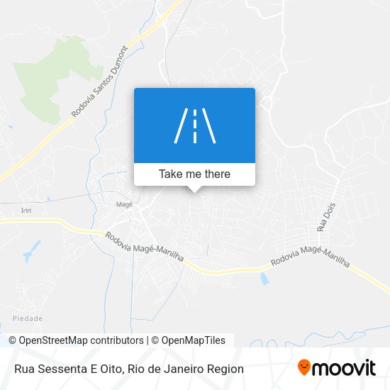 Rua Sessenta E Oito map