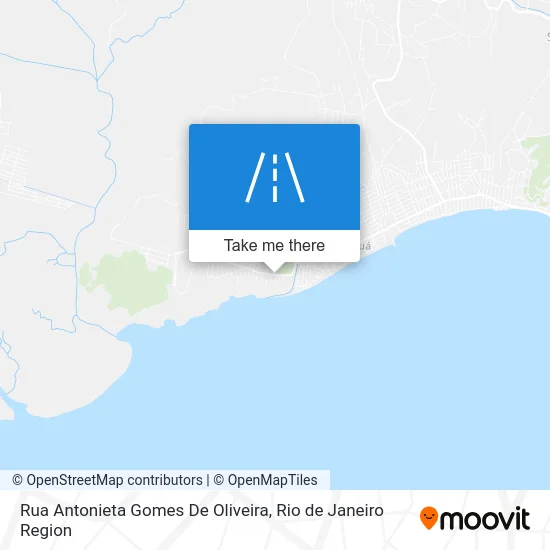 Rua Antonieta Gomes De Oliveira map