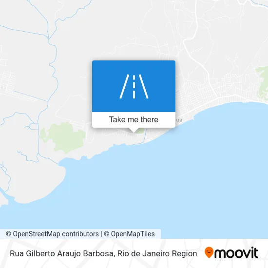 Rua Gilberto Araujo Barbosa map