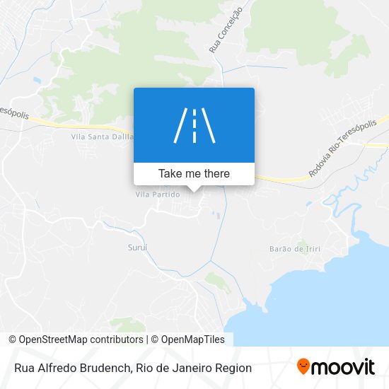 Rua Alfredo Brudench map