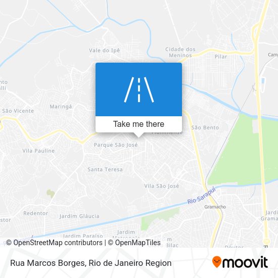 Rua Marcos Borges map