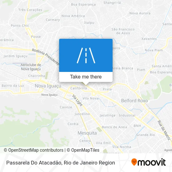 Passarela Do Atacadão map