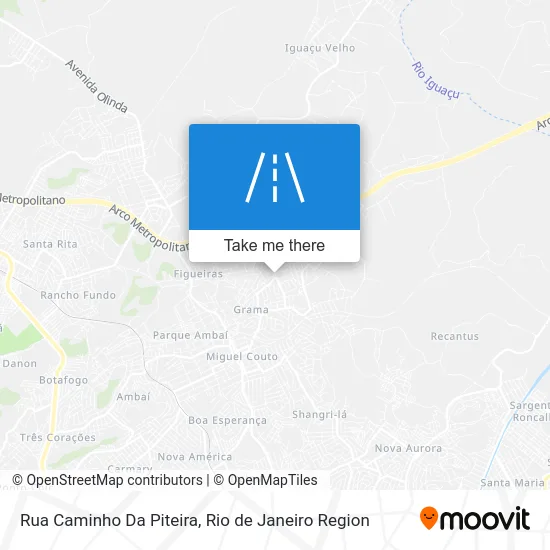 Rua Caminho Da Piteira map