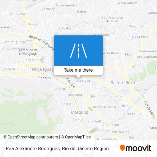 Rua Alexandre Rodrigues map