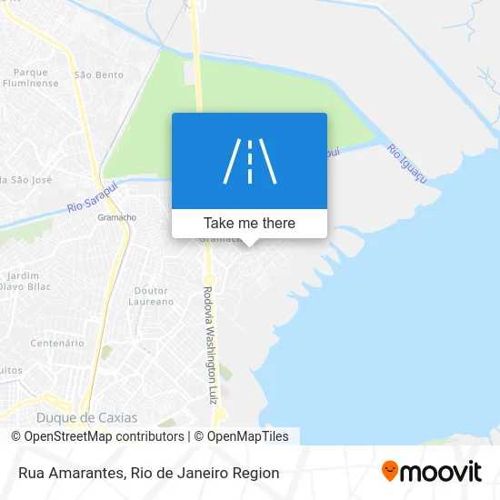 Rua Amarantes map