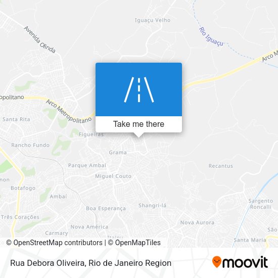 Rua Debora Oliveira map