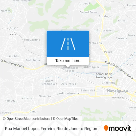 Rua Manoel Lopes Ferreira map