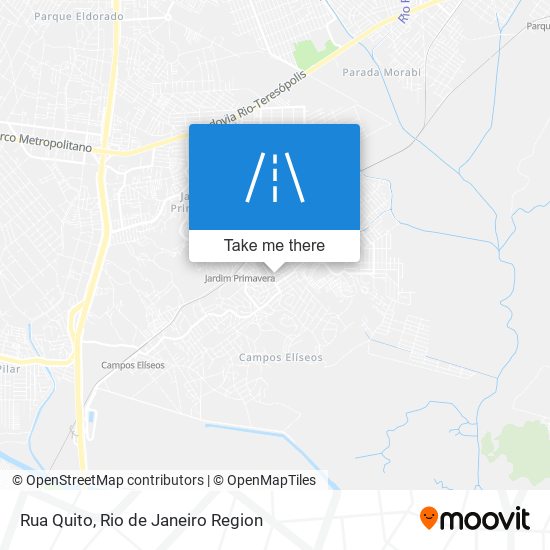 Rua Quito map