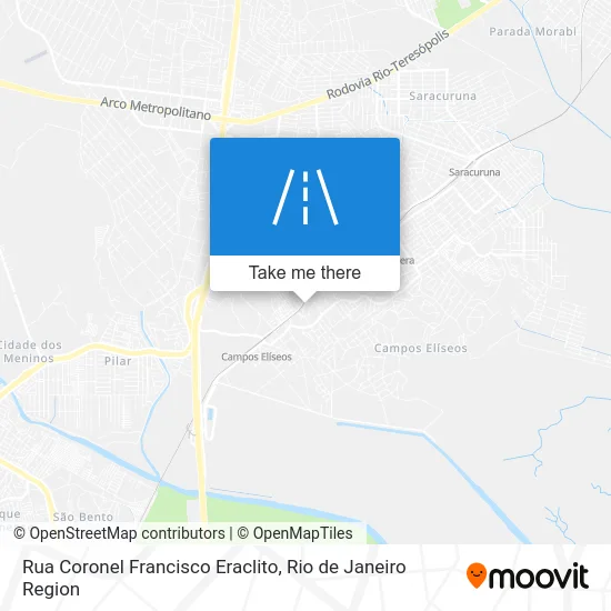 Rua Coronel Francisco Eraclito map