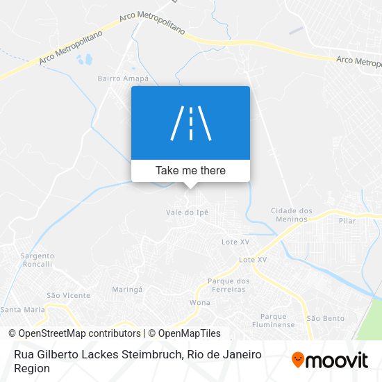 Rua Gilberto Lackes Steimbruch map