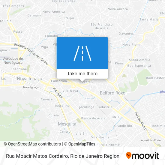 Rua Moacir Matos Cordeiro map