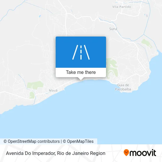 Avenida Do Imperador map